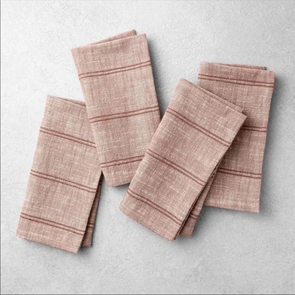 Hearth & Hand Pumpkin Brown Napkins